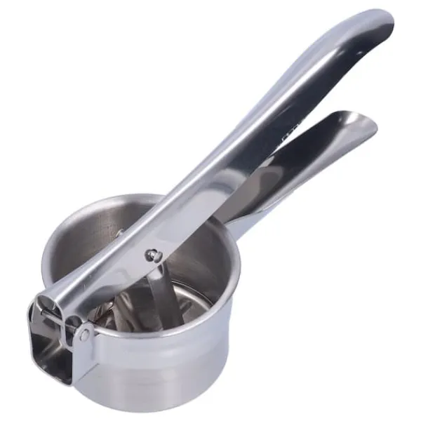 Kartoffelpressere>Rustfrit stål 3-i-1 manuel kartoffelmoser og juicer til hjemmet og restauranten