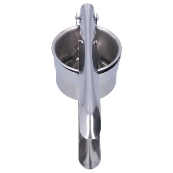 Kartoffelpressere>Rustfrit stål 3-i-1 manuel kartoffelmoser og juicer til hjemmet og restauranten