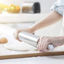 Rustfrit Stål Kagerulle Non-stick Kagerulle til Bagning Dej Pizza Tærte Bageværktøj Køkkentilbehør Best