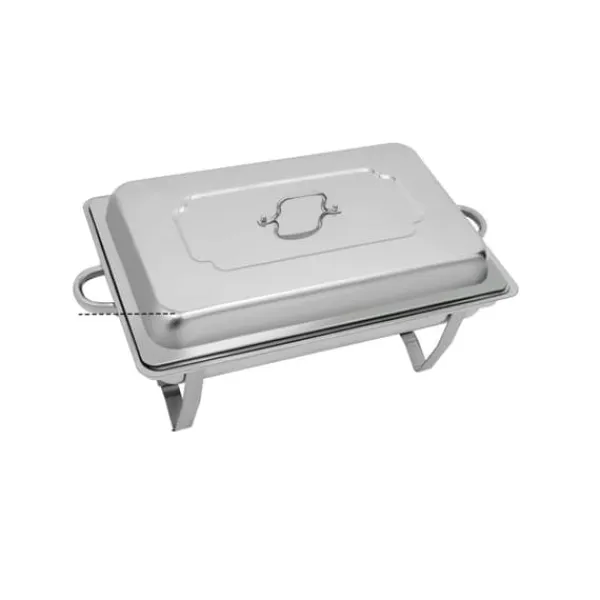 Madopvarmere>Rustfrit Stål Madvarmer, 9L Kapacitet, Moderne Design, Fritstående,Sølv