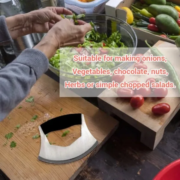Pizzaskærere>Rustfrit Stål Pizzaskærer med Låg Ergonomisk Skridsikkert Håndtag Rocker Skærer