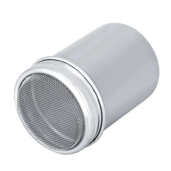 Rustfrit Stål Pulver Shaker Kakao Sukker Kaffe Peber Krydderi (Konkav S) Sale