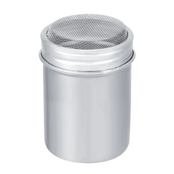 Rustfrit Stål Pulver Shaker Kakao Sukker Kaffe Peber Krydderi (Konkav S) Sale