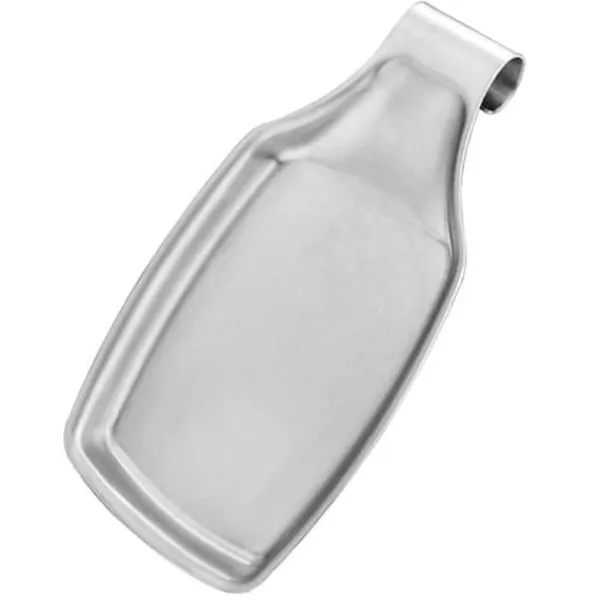 Skeholder>Rustfrit Stål Skeholder Komfur Skeholder til Køkken Spatel Øsebørste Køkkenredskaber