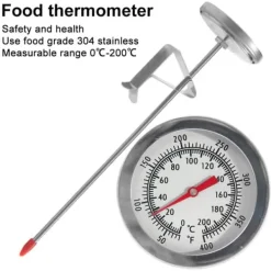 Rustfrit Stål Stegetermometer Friturestegt Kylling Grill Termometermåler Best