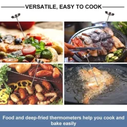 Rustfrit Stål Stegetermometer Friturestegt Kylling Grill Termometermåler Best