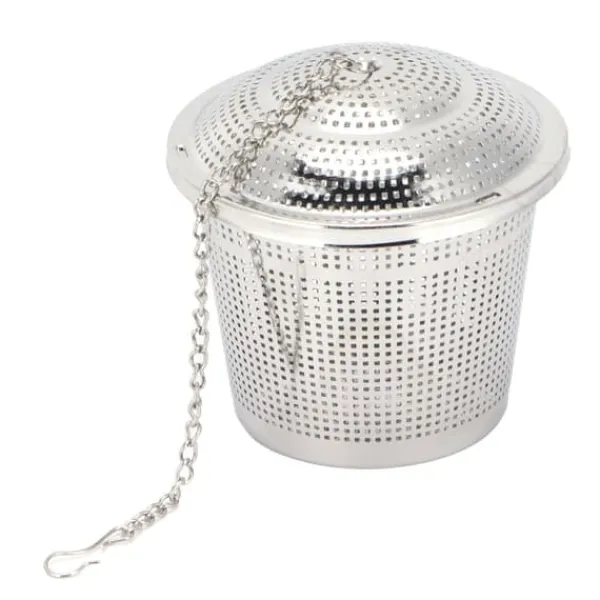 Tefiltre>Rustfrit Stål Tefilter Krydderi Krydderi Infuser Kugle Temaskine til Køkkente