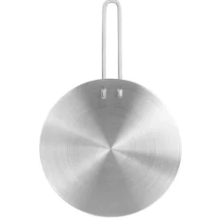 Rustfrit stål varmefordeler induktionspladeadapter - 20cm Outlet