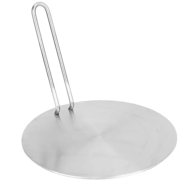 Portable Komfurer>Rustfrit stål varmespreder induktionspladekonverter - 22cm