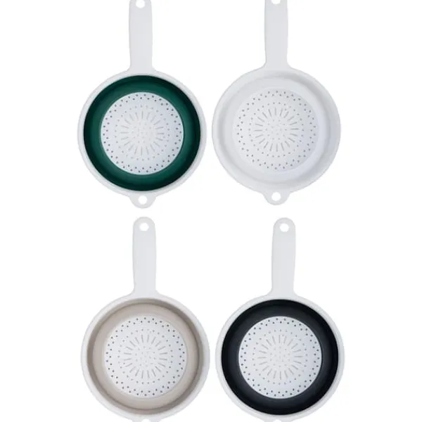 Dørslag & Sier>Sammenklappeligt dørslag i plast med håndtag, Ø22,5 cm