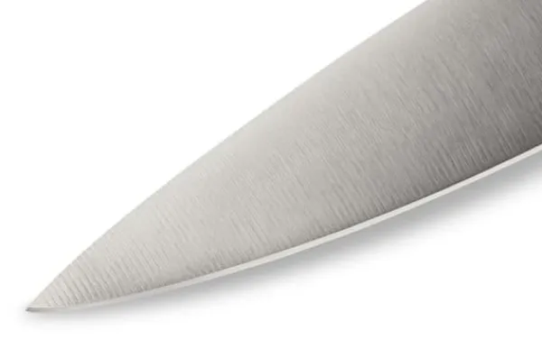 SAMURA Køkkenknive>Bamboo 8-Tommer Japansk Stål Skærekniv - Præcisionskøkkenværktøj til Ubesværet Skæring og Tern