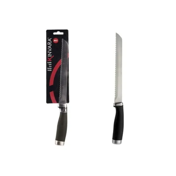 Savtakket kniv Kinvara Rustfrit stål Plastik 20 cm (12 enheder) Hot