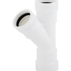 Tørretumblere>Scanpart 1190004046 Y-stykke tørretumbler hvid klemmeversion