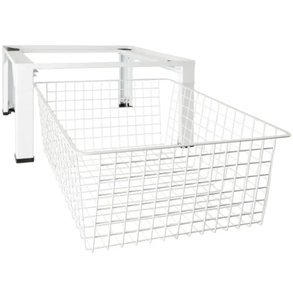 Vaskemaskiner>Scanpart WM piedestal og kurv 62x55x30 cm hvid