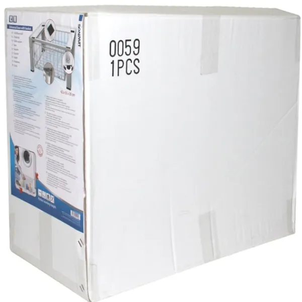 Vaskemaskiner>Scanpart WM piedestal og kurv 62x55x30 cm hvid