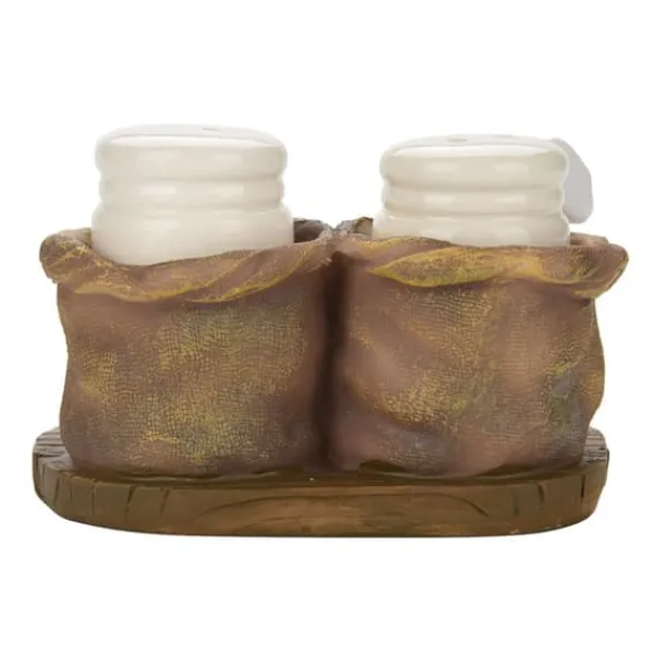Salt- & Peberstrøere>Sød Kokkestatue Salt- og Peberflaskeholder Ornamenter Boligindretning Køkken Harpiks Håndværk #C