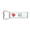 Sealyham Terrier - flaskeåbner med en hund, personlig køleskabsåbner, unik gave til en mand fra Art-Dog Sale
