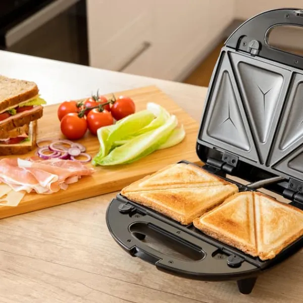 Brødristere, Raclettegrills Og Sandwichtoastere>SENCOR Toastmaskine 5 i 1