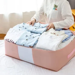 SENGETÆPPE TIL OPBEVARING PUDER TÆPPER 63x43x20cm rL Clearance