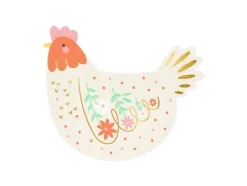 Papirservietter>Servietter Hen, mix, 16x13 cm (1 pakke / 20 stk.)