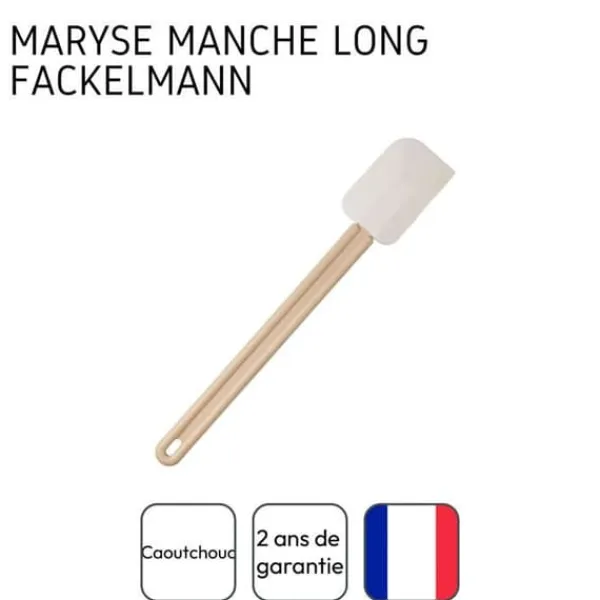 Stegepaletter>Set med 2 bak- och matlagningsspadar - FACKELMANN - Hartshandtag - 42 cm