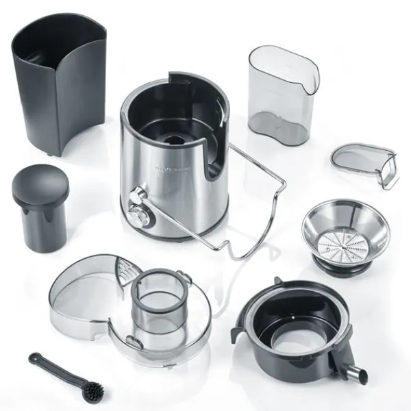 Severin ES 3566 juicemaskine Centrifugaljuicer 400 W Sort, Rustfrit stål Outlet