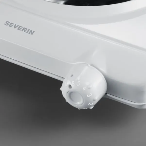 Severin KP 1091 kogeplade Hvid Bordplade Forseglet plade 1 zone(r) Sale