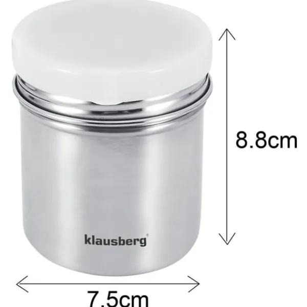 Sockerstrøere>Shakerbeholder til at drysse sukker 260ml KLAUSBERG KB-7645