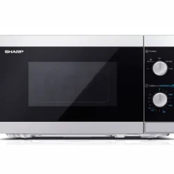 Sharp Ovne>Mikrobølgeovn 20l Mekanisk panel 800W Sølv