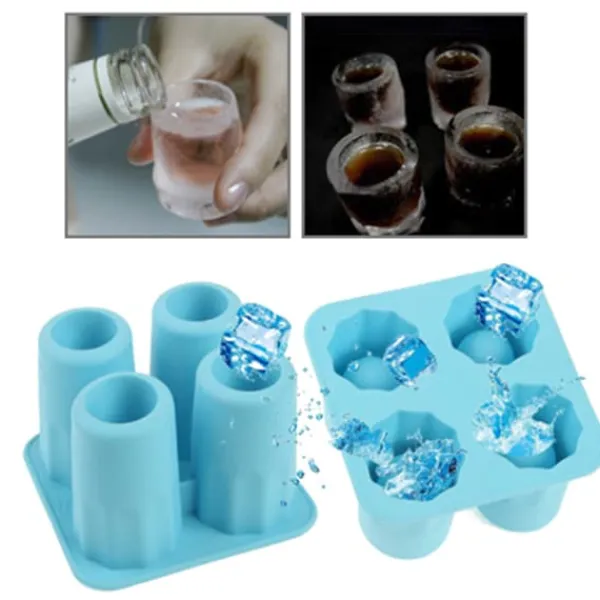 Shotglas av is - 4 Stycken Best