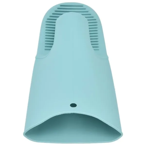 Grydelapper & Grillvanter>Silikon Värmeisoleringshandskar Förtjockade Anti-Slip Ugnsvantar Handskar för mikrovågsgrillNordic Green
