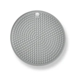 Silikone bordplademåtter Varmeisolering Runde Grydeholdere Anti Slip til Køkken Spisebord Bordplader Hot