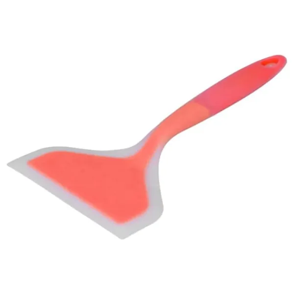 Stegepaletter>Silikone bredmundet stegespatel til hjemmekøkkenet (orange)
