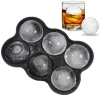 Isforme>Silikone Iceball Form - Ice Form til Ice Balls Round Ice Cubes Bullets