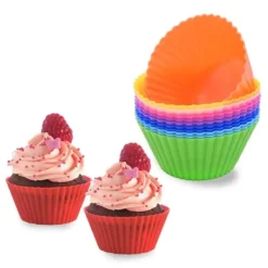 Silikone muffinforme / tyrforme - 12 -pak bagforme New