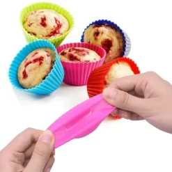 Silikone muffinforme / tyrforme - 12 -pak bagforme New