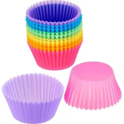 Silikone muffinforme / tyrforme - 12 -pak bagforme New
