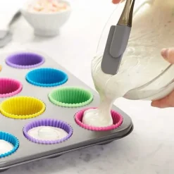 Silikone muffinforme / tyrforme - 12 -pak bagforme New