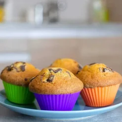 Silikone muffinforme / tyrforme - 12 -pak bagforme New