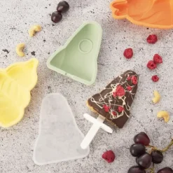 Isforme>Silikone popsicle form med låg ROCKET ORION 154401
