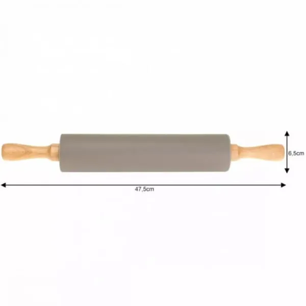 SILIKONE RULLEPUDE 47cm KINGHOFF KH-1629 Hot