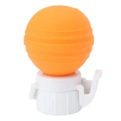 Flaskepropper>Silikone sodavandsflaskelåg - Lækagesikker kulsyreholdig drikkeluftpumpehætte Saver Stop (orange)