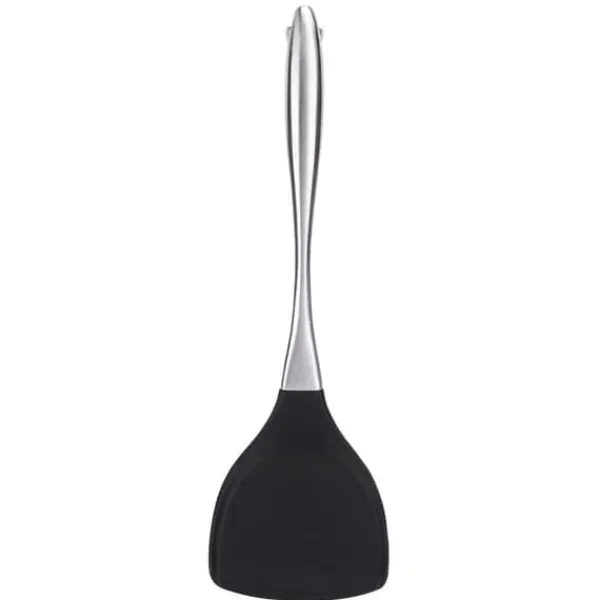 Silikone spatel non-stick skovl med håndtag i rustfrit stål Køkkenredskaber New