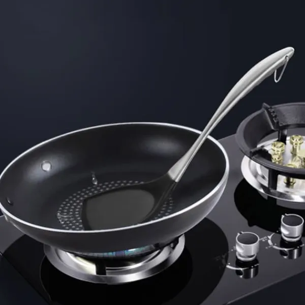 Silikone spatel non-stick skovl med håndtag i rustfrit stål Køkkenredskaber New