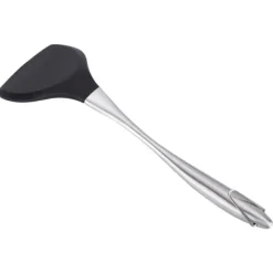 Silikone spatel non-stick skovl med håndtag i rustfrit stål Køkkenredskaber New