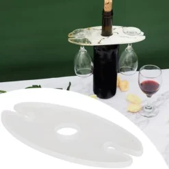Silikone vinreolform - moderne og elegant holder til vinglasunderlag Best