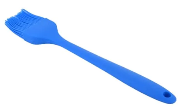 Silikonebørste stor 26 cm blå XL Best