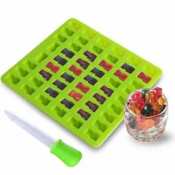 Silikoneform GUMMIES BEARS med pipette Hot