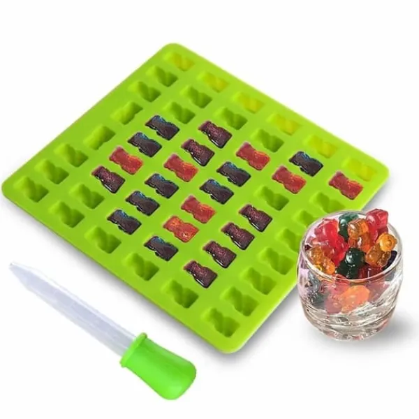 Silikoneform GUMMIES BEARS med pipette Hot