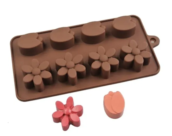 Silikoneform til ischokolade TULIPANBLOMST Online
